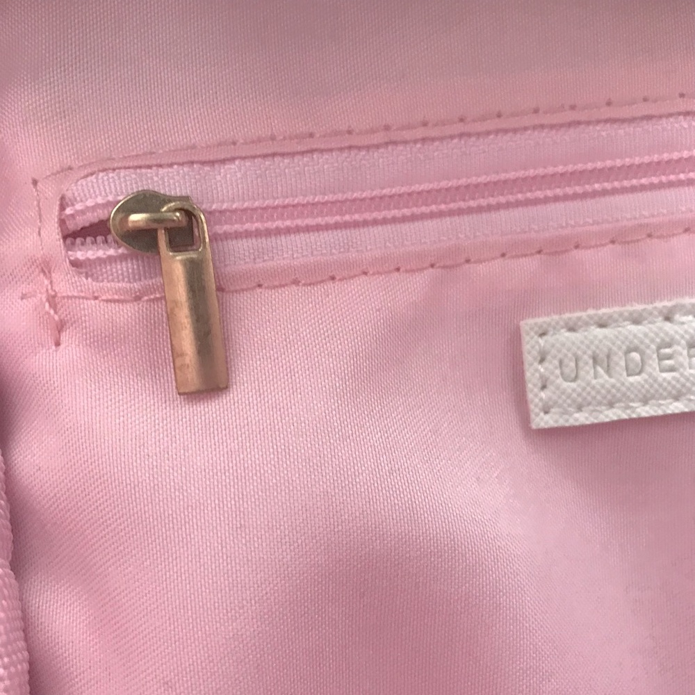 Pink printed backpack - Picture 6 of 10